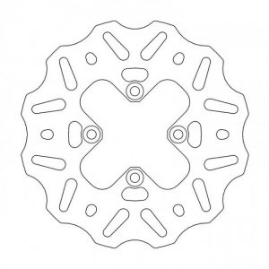 MMT Brake Disc Rear Nitro SX65 00-.. TC65 17-.. MC65 21 160MM