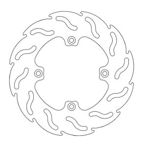 MMT Brake Disc Rear Flame 190MM YZ65 18-.. YZ80 93-01 YZ85 02-..