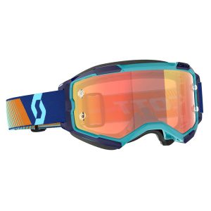 Scott Goggle Fury Royal Blue/Orange Orange Chrome Works